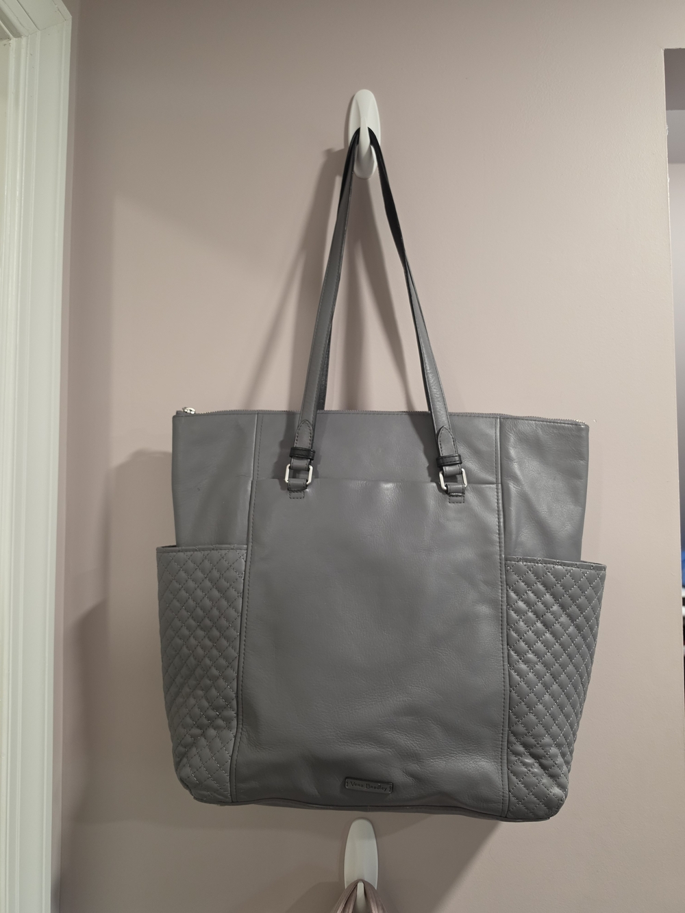 Gallatin Leather Zipper Tote